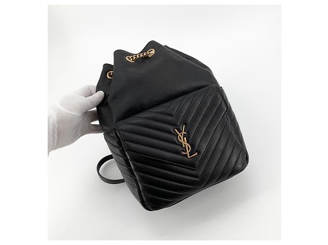 Saint Laurent Zaino Monogram JOE Nero - vista 10