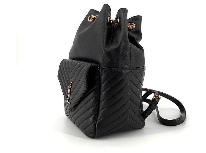 Saint Laurent Zaino Monogram JOE Nero - vista 11