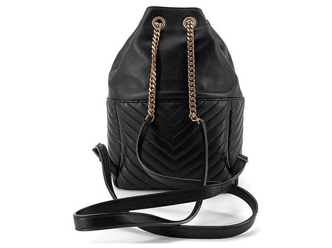 Saint Laurent Zaino Monogram JOE Nero - vista 5