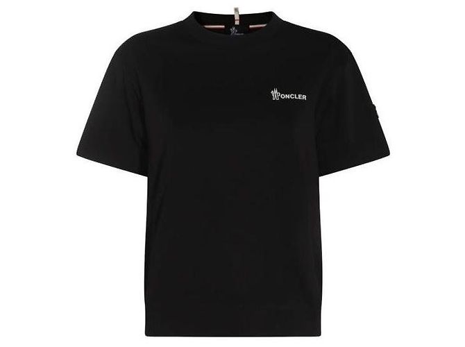 Moncler Camiseta de algodão Preto - Ansicht 4