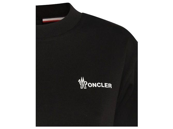 Moncler Camiseta de algodão Preto - Ansicht 7