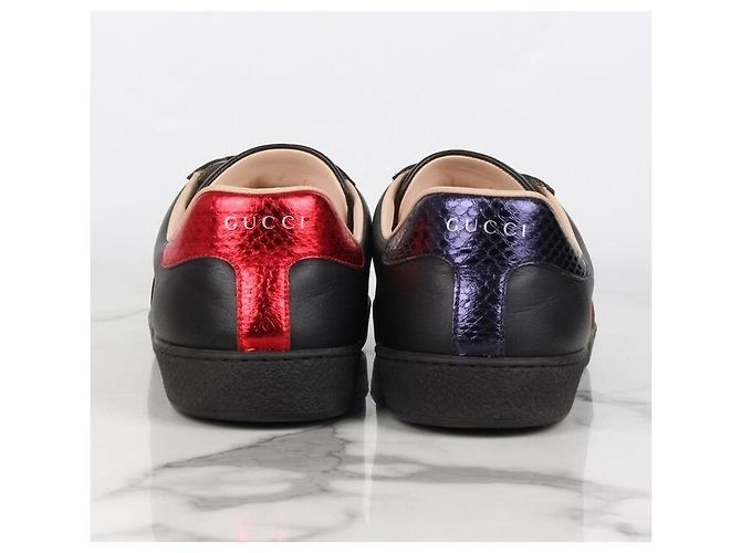 Gucci Ace Sneakers Black Negro - vista 6