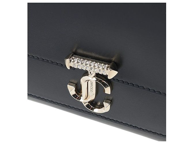Jimmy Choo AVENUE TOPHANDLE RMA SCHWARZ LIGHT GOLD - Ansicht 6