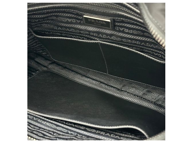 Prada Nylon-Tote-Bag Schwarz - Ansicht 6
