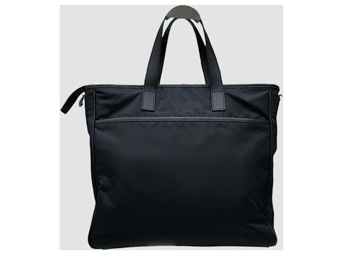Prada Nylon-Tote-Bag Schwarz - Ansicht 9