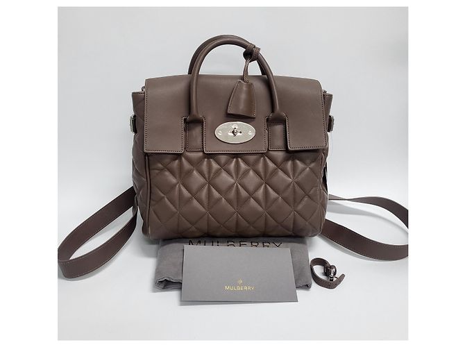 Mulberry Napa Kara Delevain Rucksack Braun - Ansicht 9