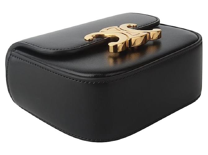 Céline Borsa a tracolla Triope Mini Claude Nero - vista 5