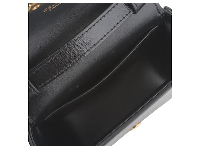 Céline Borsa a tracolla Triope Mini Claude Nero - vista 7