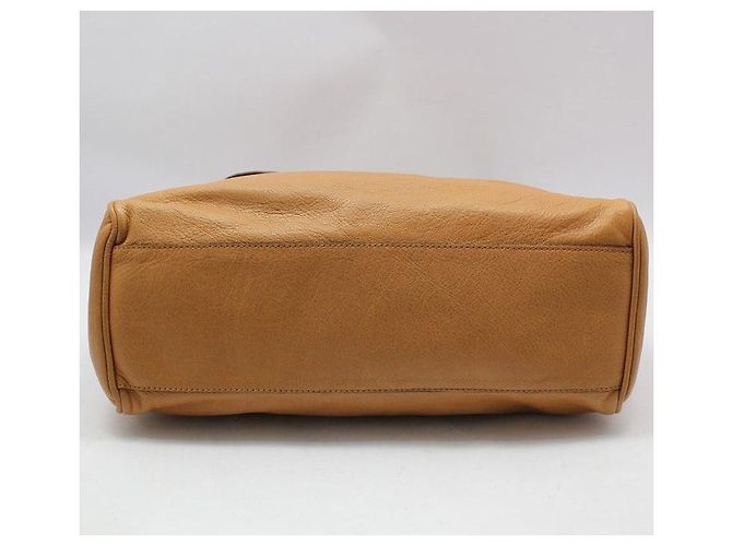 Mulberry Borsa a tracolla con catena e nappa leopardata in pelle marrone - vista 3