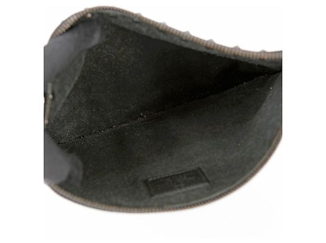 Valentino Clutch Rockstud in pelle nera - vista 15