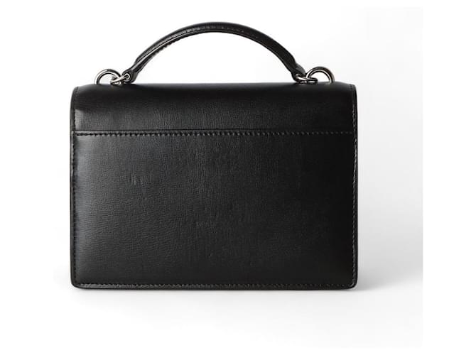 Saint Laurent Mini borsa a tracolla Monogram Sunset Chain Nero - vista 3