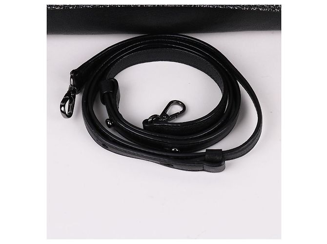 MCM Bicolor Medium Top Handle Shoulder Bag Black - view 8