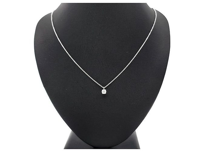 Tiffany & Co Collana Tiffany Solitaire con Diamante Nero - vista 2