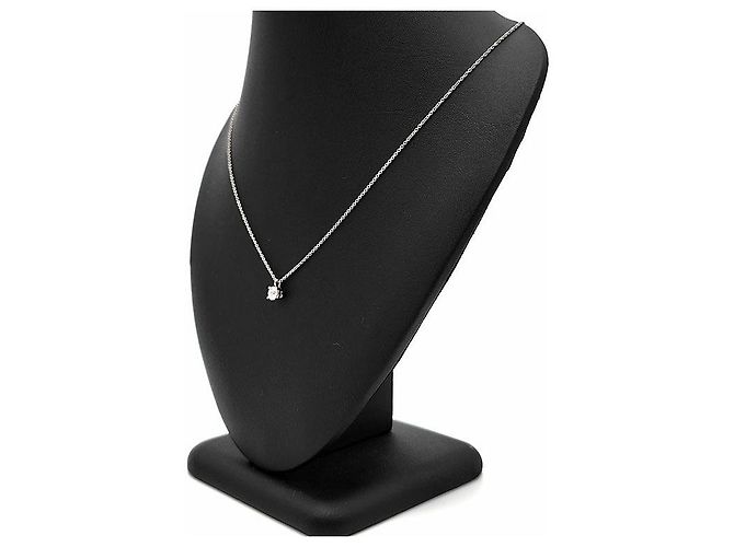 Tiffany & Co Collana Tiffany Solitaire con Diamante Nero - vista 3