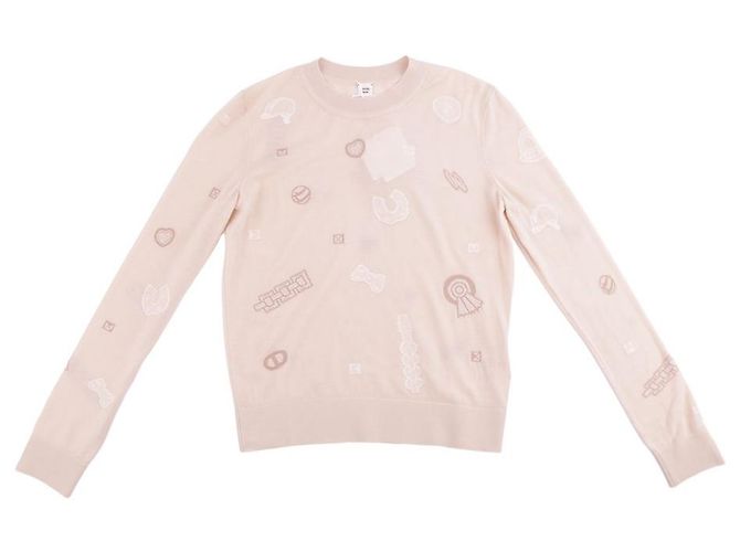 Hermès Maglione leggero a maniche lunghe Multicolore - vista 10