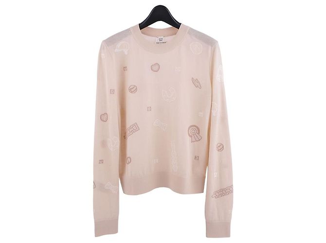 Hermès Maglione leggero a maniche lunghe Multicolore - vista 3