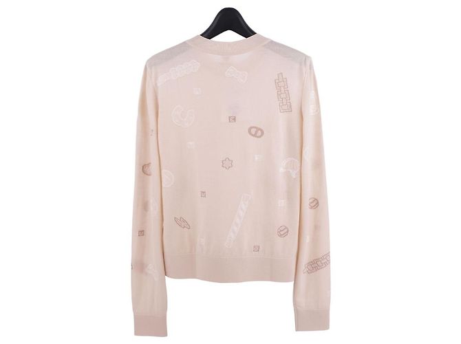 Hermès Maglione leggero a maniche lunghe Multicolore - vista 4