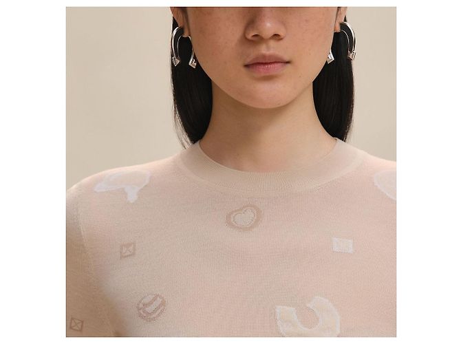 Hermès Maglione leggero a maniche lunghe Multicolore - vista 8