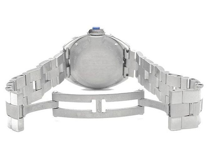 Clé de Cartier Uhr aus Stahl Silber - Ansicht 4
