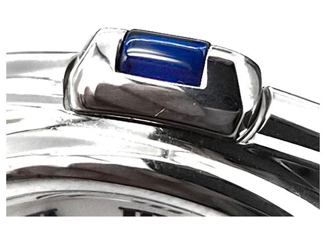 Clé de Cartier Uhr aus Stahl Silber - Ansicht 6