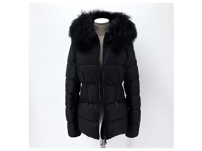 Moncler Chaqueta corta acolchada para mujer Negro - vista 3
