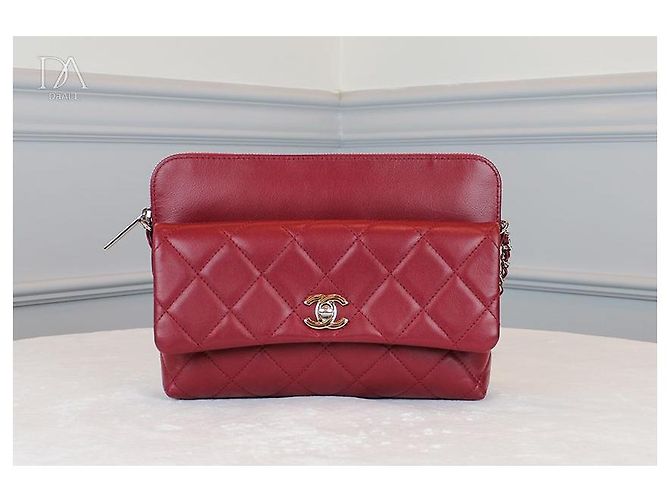 Chanel Chain Flap Bag Red Series Rot - Ansicht 15
