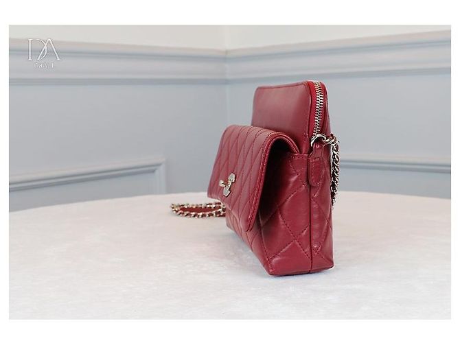 Chanel Chain Flap Bag Red Series Rot - Ansicht 7