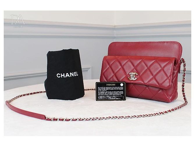 Chanel Chain Flap Bag Red Series Rot - Ansicht 9