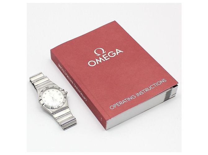 Omega Relógio Automático de Aço Constellation Diamond Prata - vista 2