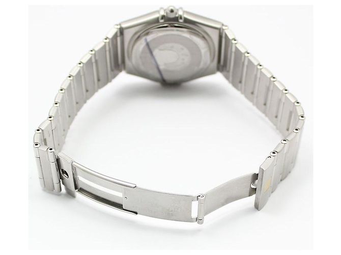 Omega Relógio Automático de Aço Constellation Diamond Prata - vista 7