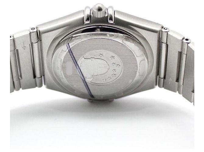 Omega Relógio Automático de Aço Constellation Diamond Prata - vista 8