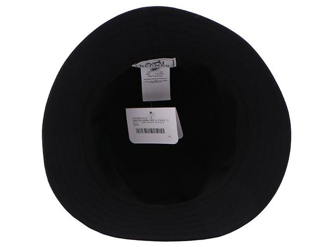 Hermès Fred Stripe Bucket Hat Black - view 8