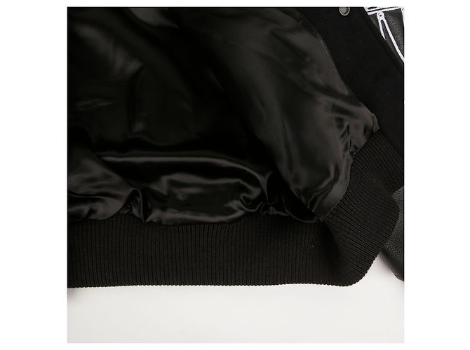 Louis Vuitton Giacca da basket NBA in pelle nera Taglia Nero - vista 12
