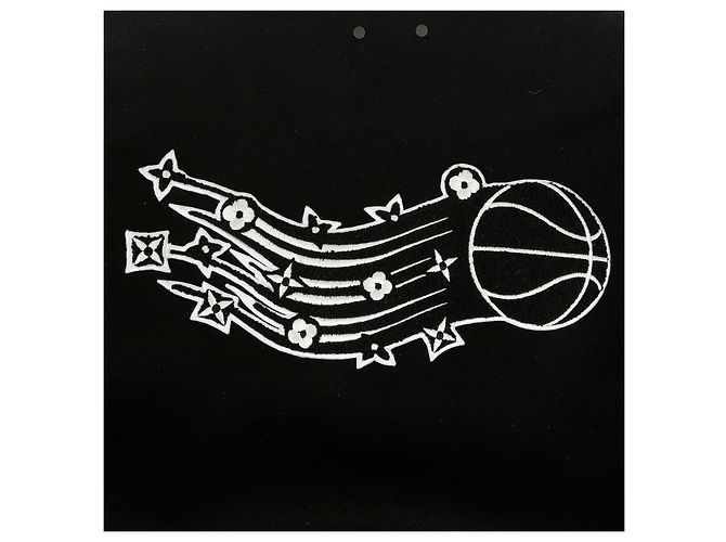 Louis Vuitton Giacca da basket NBA in pelle nera Taglia Nero - vista 14