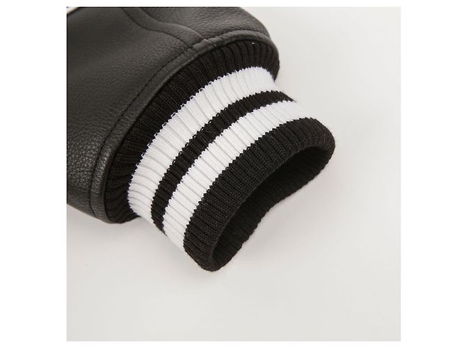 Louis Vuitton Giacca da basket NBA in pelle nera Taglia Nero - vista 9