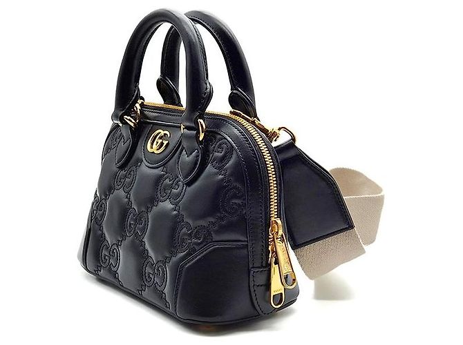 Borsa a mano Matelassé con manico Gucci Nero - vista 2
