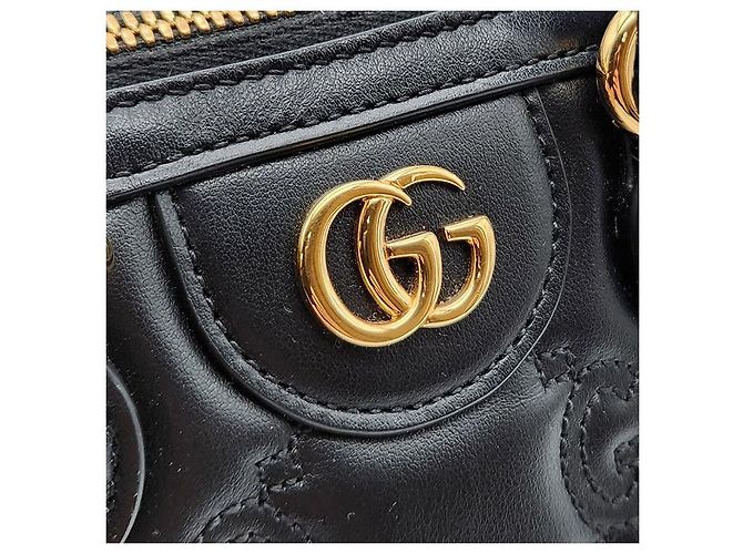Borsa a mano Matelassé con manico Gucci Nero - vista 8