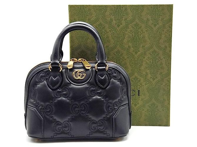 Borsa a mano Matelassé con manico Gucci Nero - vista 9
