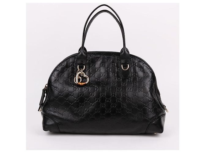 Gucci Grande borsa tote Seema Bowling nera Nero - vista 2