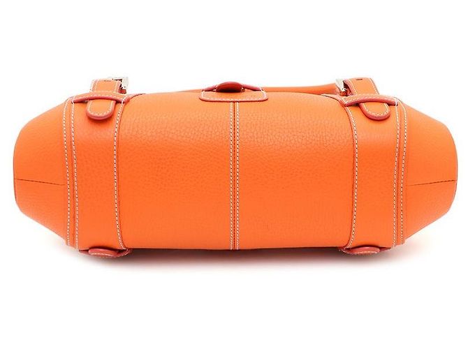 Borsa Tote Loewe Senda Bag Arancione - vista 7