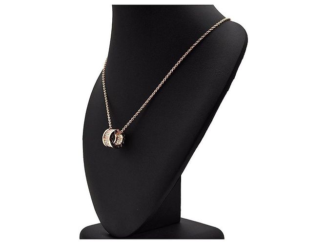 Bulgari Collana con diamanti pavé Rosa - vista 3