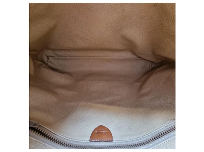 Céline Borsa Shopper Macadam Borsa a Spalla Unisex (Grado Articolo Raro) Marrone - vista 16