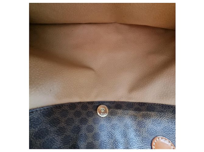 Céline Borsa Shopper Macadam Borsa a Spalla Unisex (Grado Articolo Raro) Marrone - vista 18