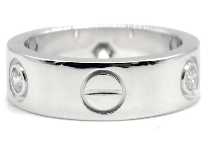 Cartier Diamond Love Ring Silber - Ansicht 2