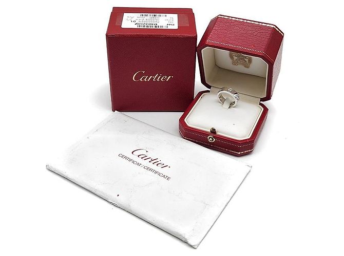 Cartier Diamond Love Ring Silber - Ansicht 7