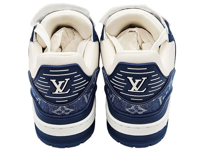 Louis Vuitton Sneakers LV Trainer blu - vista 7