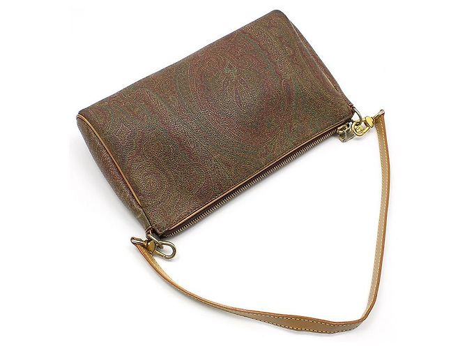 Etro Borsa a Spalla in Tela Paisley Golden Multicolore - vista 3