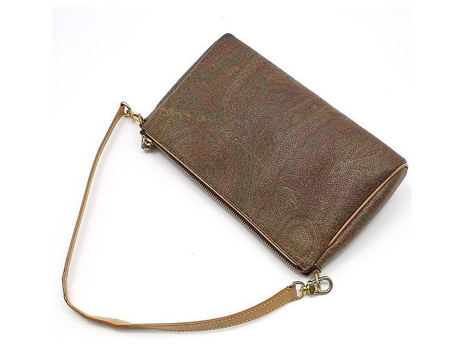 Etro Borsa a Spalla in Tela Paisley Golden Multicolore - vista 4