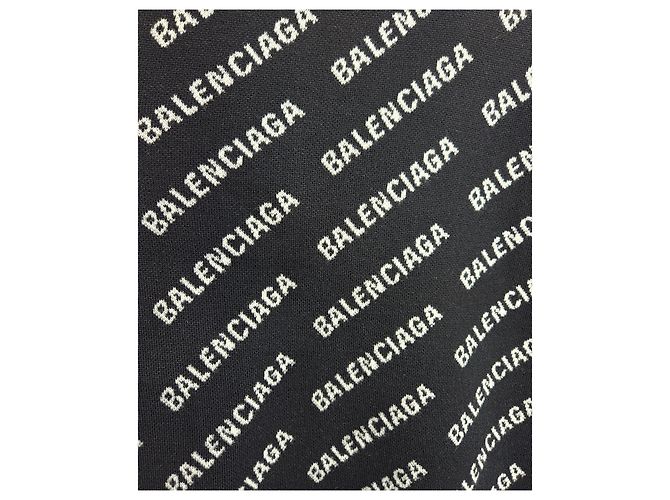 Balenciaga Suéter de malha para mulher com mini logo allover Multicor - vista 4