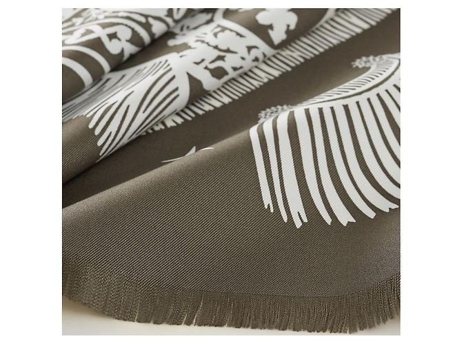 Hermès Poste et Cavalerie Schal Mehrfarben - Ansicht 6